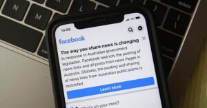 facebook imposes news blackout