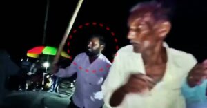 TMC LEADER HIT OLD WOMAN