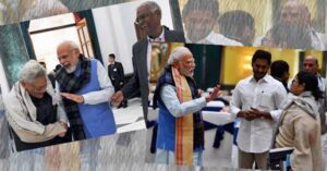 modi meets opposition leaders