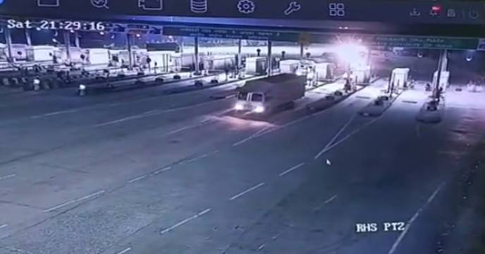 toll gate cctv