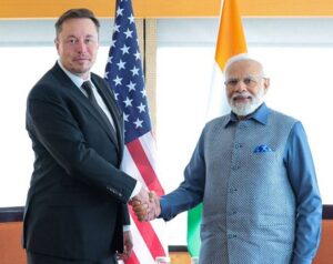 ELON MUSK MEETS MODI