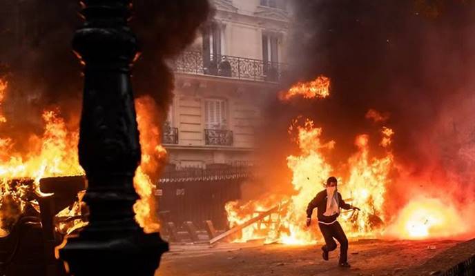 france riot